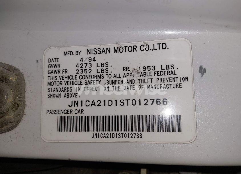 Photo 9 of 1995 Nissan Maxima GLE/GXE/SE (VIN JN1CA21D1ST012766)