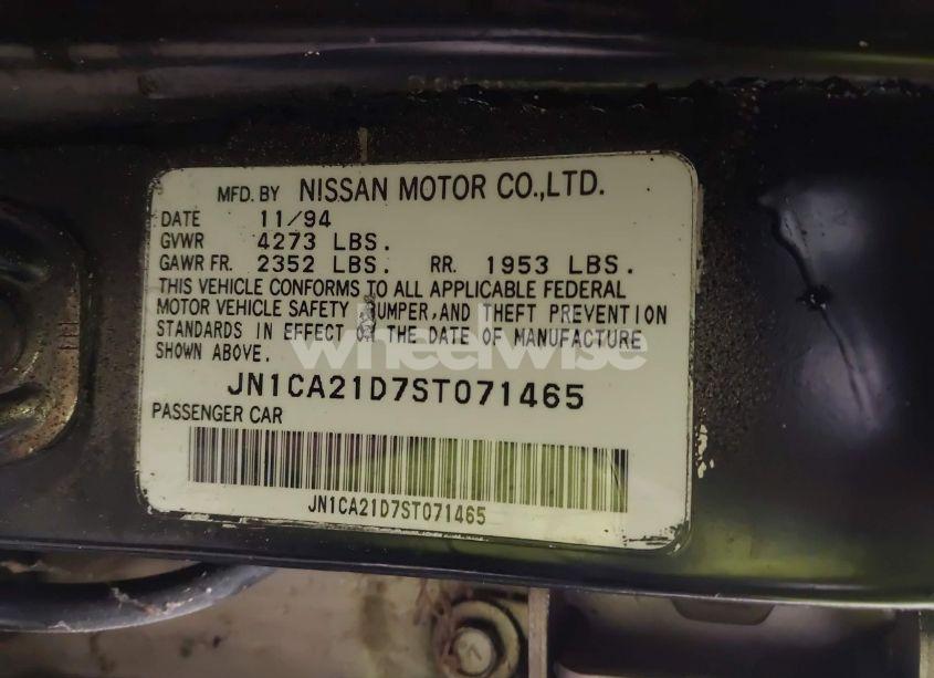 Photo 9 of 1995 Nissan Maxima GLE/GXE/SE (VIN JN1CA21D7ST071465)