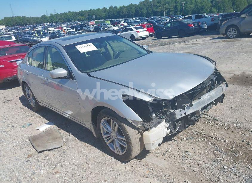 2012 Infiniti G37 JOURNEY (VIN JN1CV6AP3CM930035) main photo