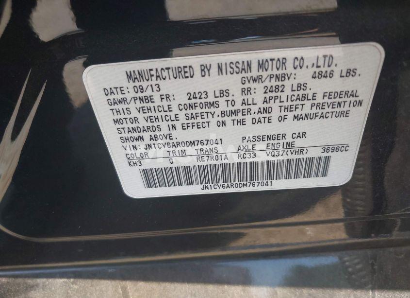 Photo 9 of 2013 Infiniti G37x (VIN JN1CV6AR0DM767041)