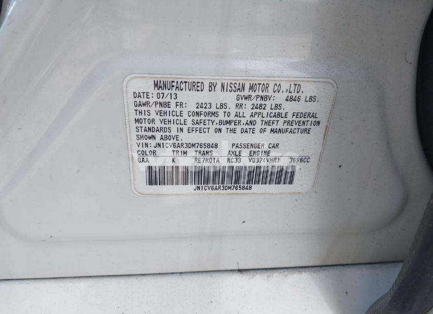 Photo 9 of 2013 Infiniti G37x (VIN JN1CV6AR3DM765848)