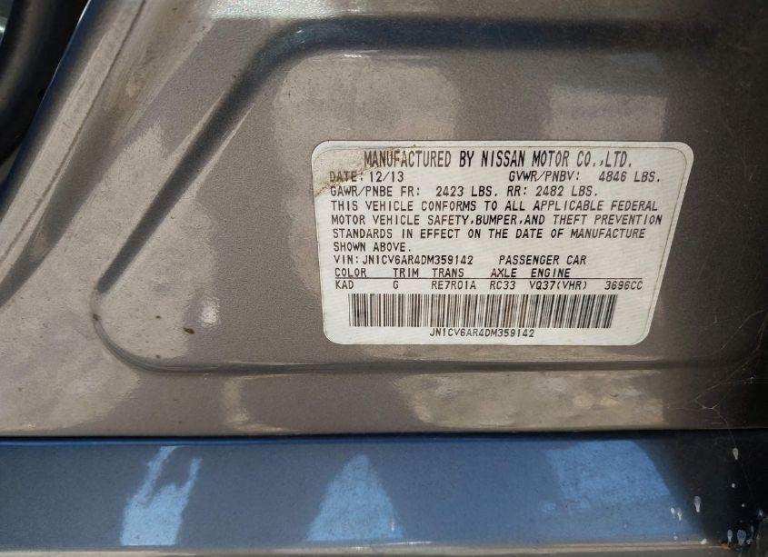 Photo 9 of 2013 Infiniti G37x (VIN JN1CV6AR4DM359142)