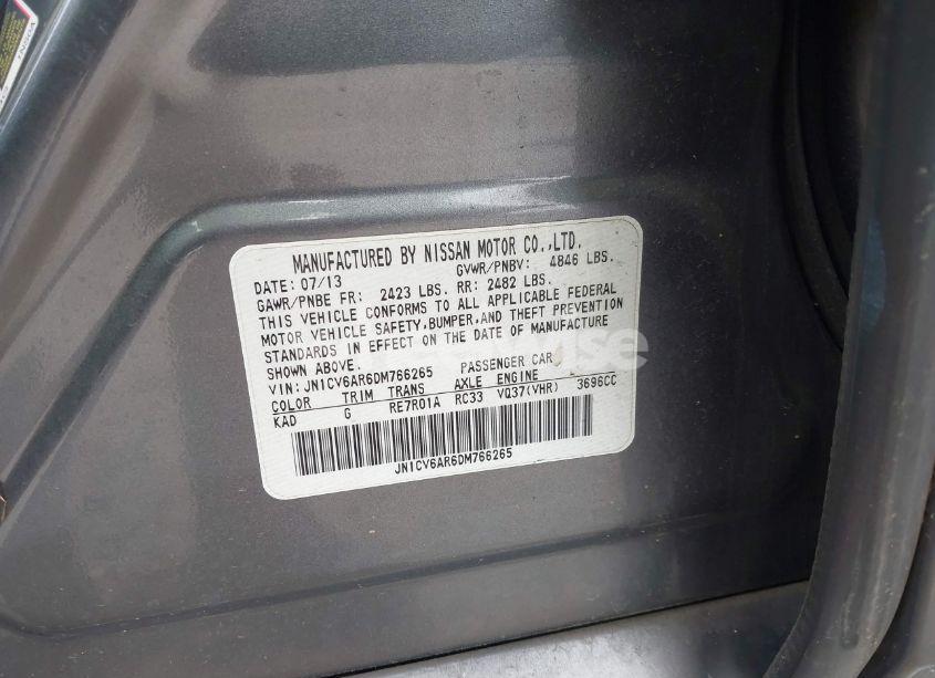 Photo 9 of 2013 Infiniti G37x (VIN JN1CV6AR6DM766265)