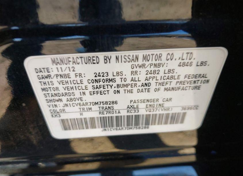 Photo 9 of 2013 Infiniti G37x (VIN JN1CV6AR7DM758286)