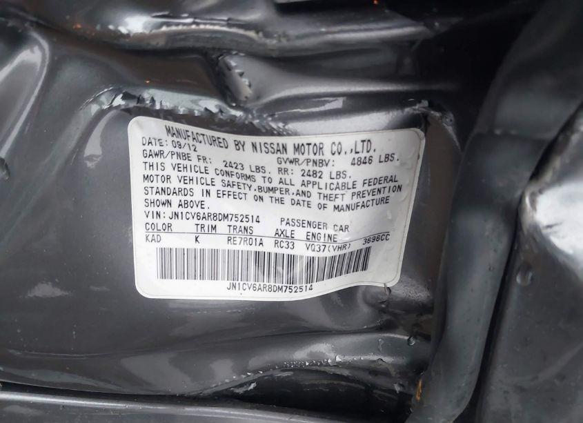 Photo 9 of 2013 Infiniti G37x (VIN JN1CV6AR8DM752514)