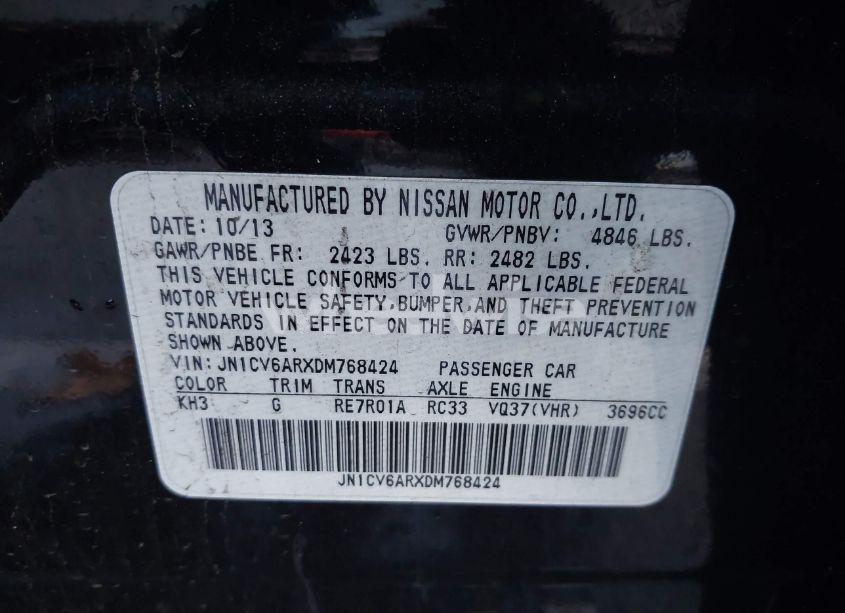 Photo 9 of 2013 Infiniti G37x (VIN JN1CV6ARXDM768424)