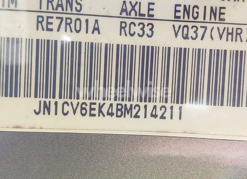 Photo 9 of 2011 Infiniti G37 IPL (VIN JN1CV6EK4BM214211)