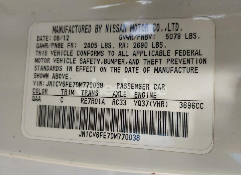 Photo 9 of 2013 Infiniti G37 (VIN JN1CV6FE7DM770038)