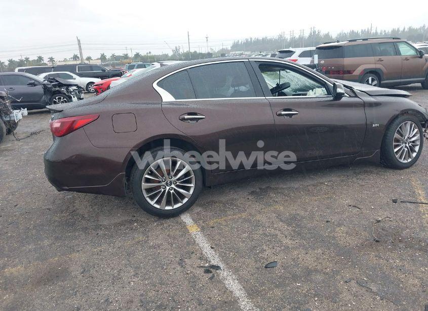 Photo 4 of 2018 Infiniti Q50 2.0T LUXE (VIN JN1CV7AR3JM280756)