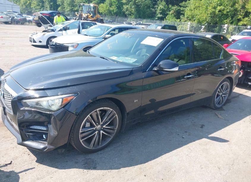 Photo 2 of 2017 Infiniti Q50 2.0T SPORT (VIN JN1CV7AR9HM681125)