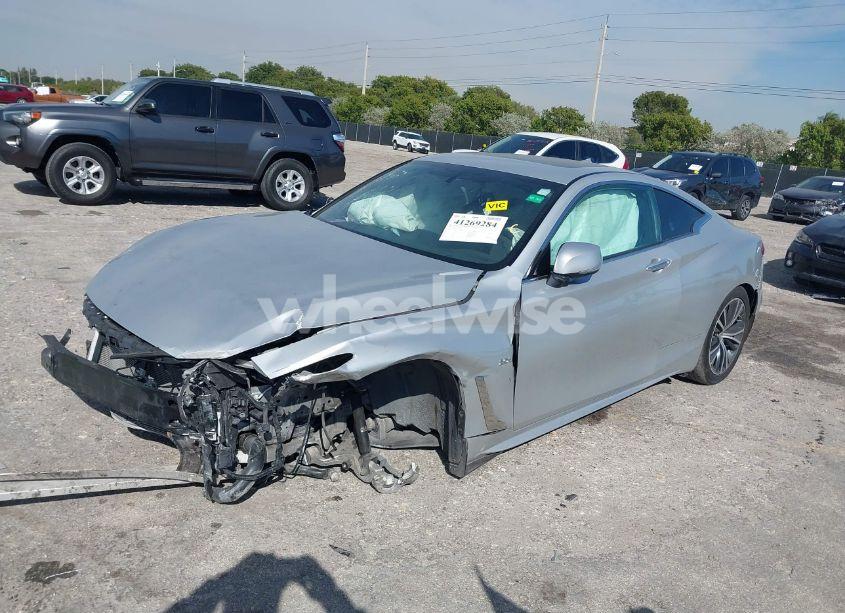 Photo 2 of 2018 Infiniti Q60 2.0T PURE (VIN JN1CV7EK9JM200275)