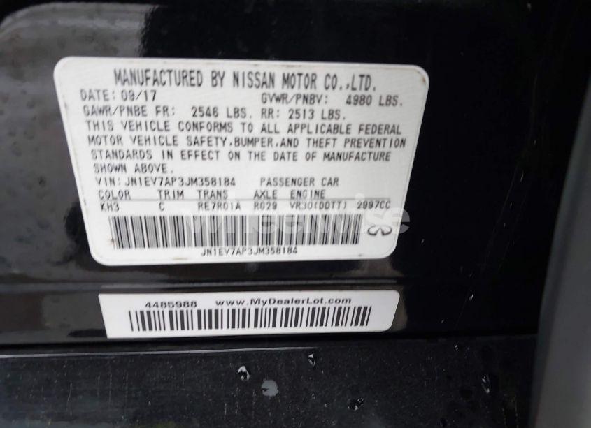 Photo 9 of 2018 Infiniti Q50 3.0T LUXE (VIN JN1EV7AP3JM358184)