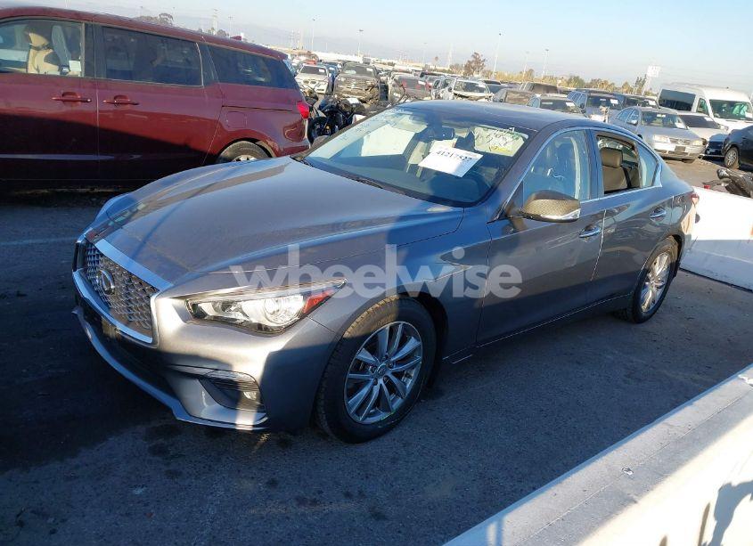 Photo 2 of 2021 Infiniti Q50 PURE (VIN JN1EV7AP5MM705809)