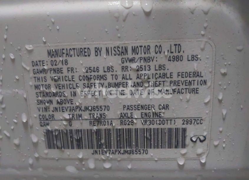 Photo 9 of 2018 Infiniti Q50 3.0T LUXE (VIN JN1EV7APXJM365570)