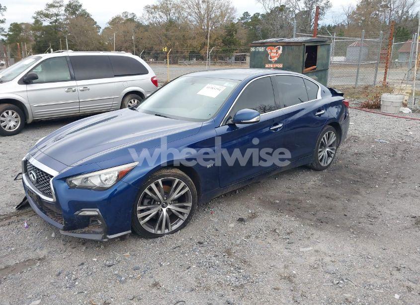 Photo 2 of 2018 Infiniti Q50 3.0T SPORT (VIN JN1EV7AR0JM444828)
