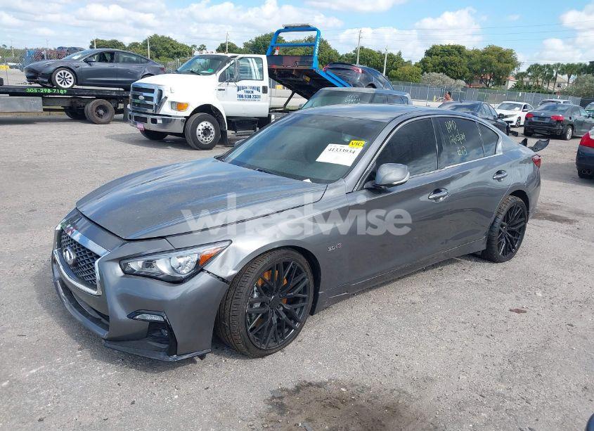 Photo 2 of 2018 Infiniti Q50 (VIN JN1EV7AR2JM610721)