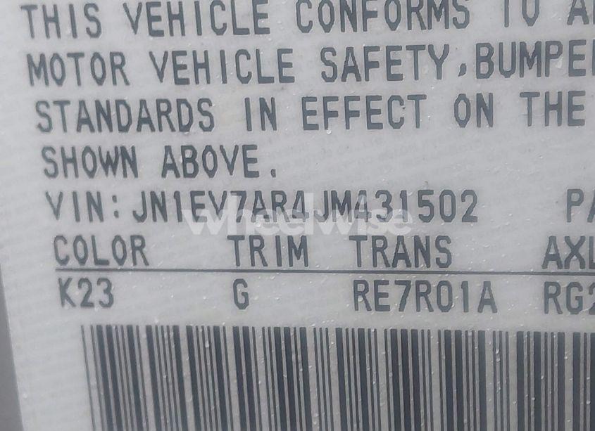 Photo 9 of 2018 Infiniti Q50 3.0T LUXE (VIN JN1EV7AR4JM431502)