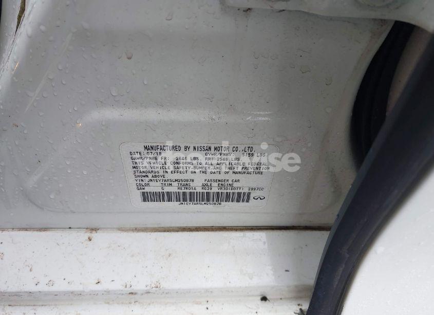 Photo 9 of 2020 Infiniti Q50 PURE AWD (VIN JN1EV7AR5LM250878)