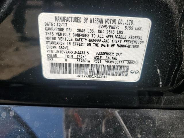 2018 INFINITI Q50 LUXE N/A (VIN JN1EV7ARXJM443315) main photo