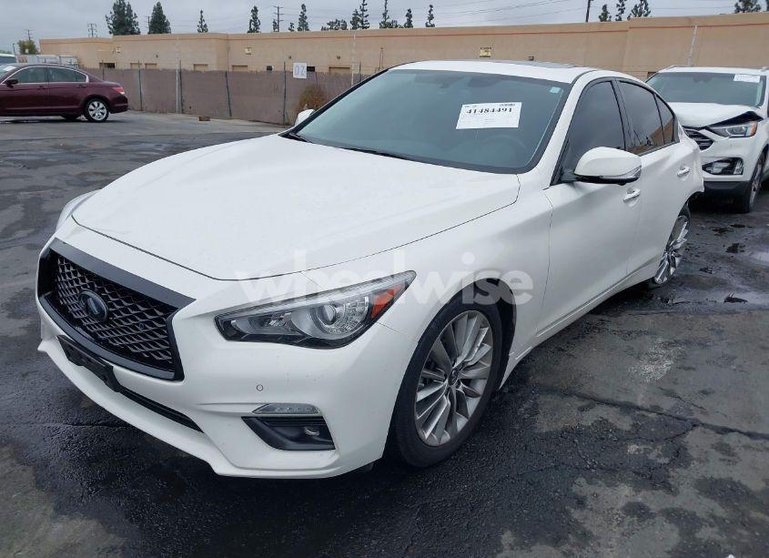 Photo 2 of 2021 Infiniti Q50 LUXE (VIN JN1EV7BP1MM700038)