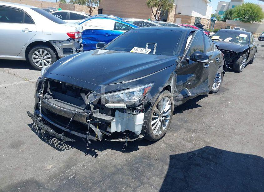 Photo 2 of 2021 Infiniti Q50 LUXE (VIN JN1EV7BP2MM707502)