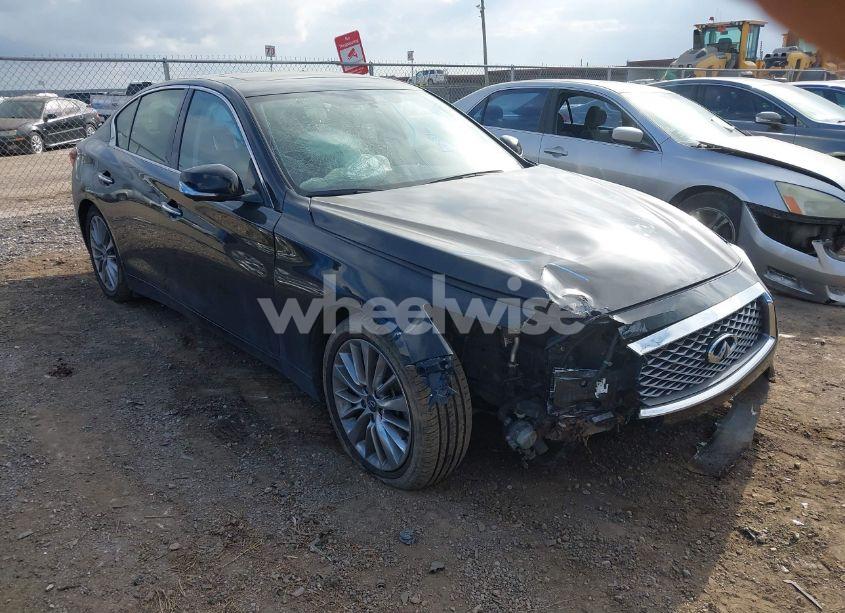 2021 Infiniti Q50 LUXE (VIN JN1EV7BP3MM707427) main photo