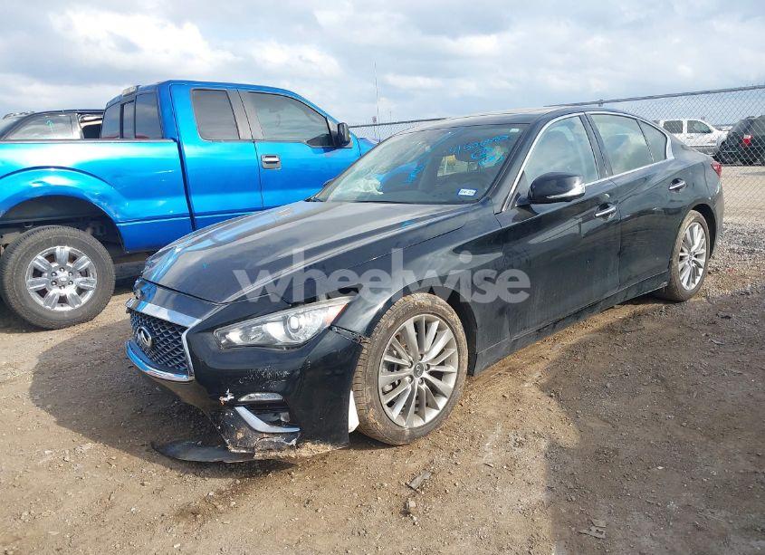 Photo 2 of 2021 Infiniti Q50 LUXE (VIN JN1EV7BP3MM707427)