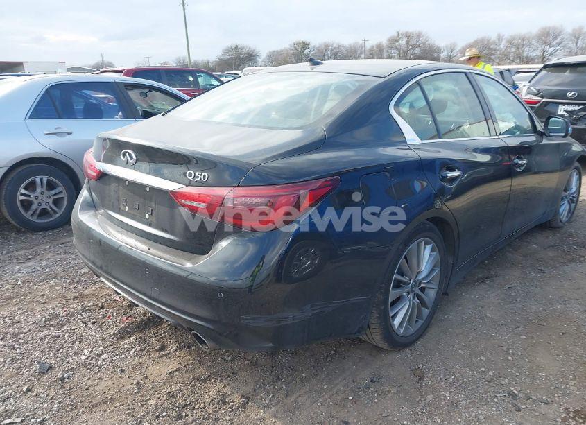 Photo 4 of 2021 Infiniti Q50 LUXE (VIN JN1EV7BP3MM707427)