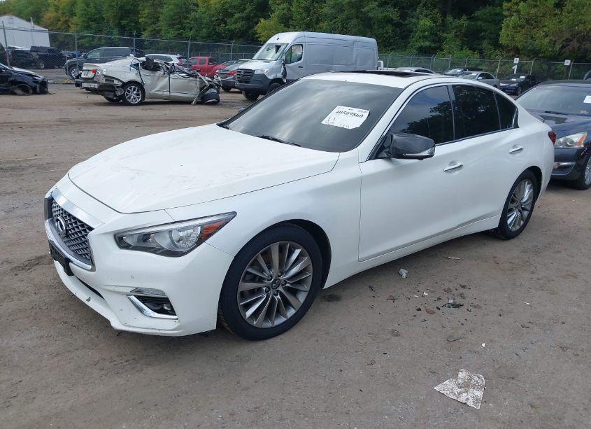 Photo 2 of 2021 Infiniti Q50 (VIN JN1EV7BP4MM706982)