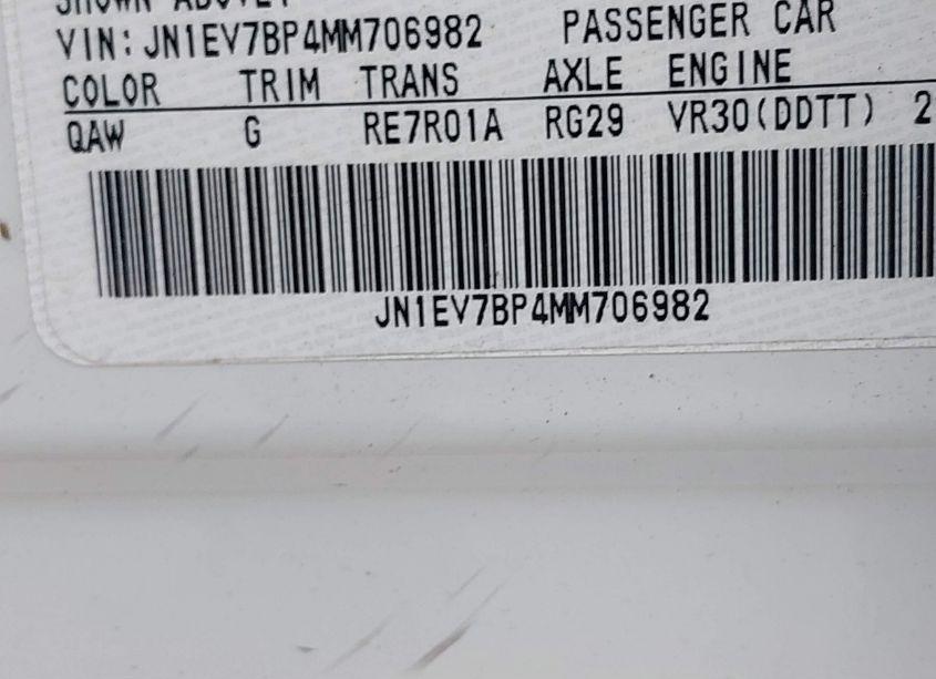 Photo 9 of 2021 Infiniti Q50 (VIN JN1EV7BP4MM706982)