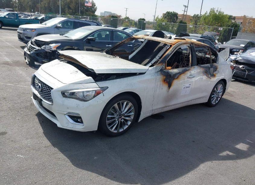 Photo 2 of 2021 Infiniti Q50 LUXE (VIN JN1EV7BP5MM700950)