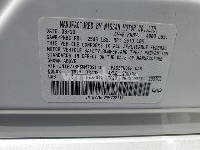 Photo 12 of 2021 INFINITI Q50 LUXE N/A (VIN JN1EV7BP6MM702111)