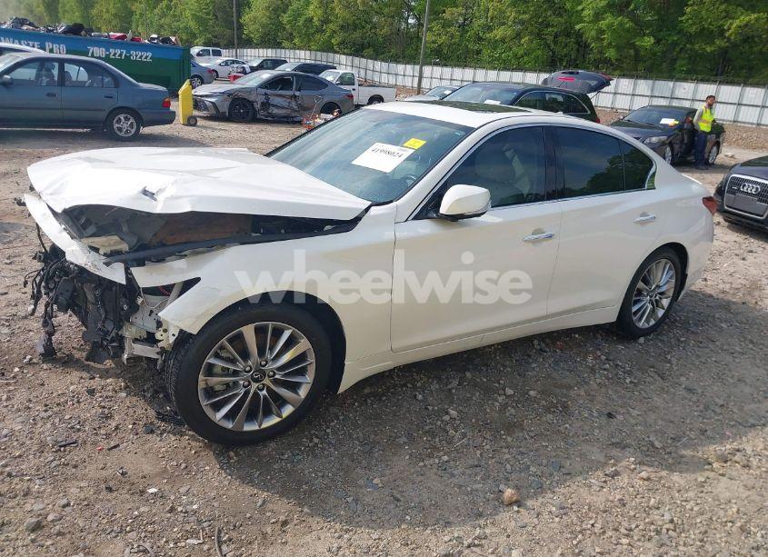 Photo 2 of 2021 Infiniti Q50 LUXE (VIN JN1EV7BP7MM700965)