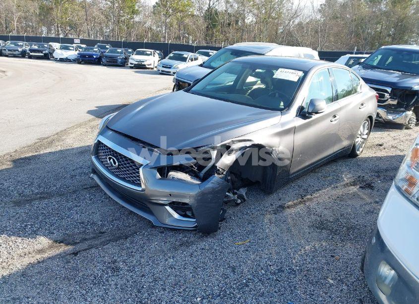 Photo 2 of 2021 Infiniti Q50 LUXE (VIN JN1EV7BP7MM707690)