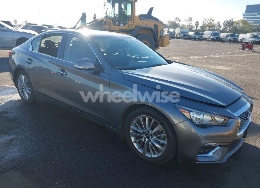 2021 Infiniti Q50 LUXE (VIN JN1EV7BP8MM706757) main photo