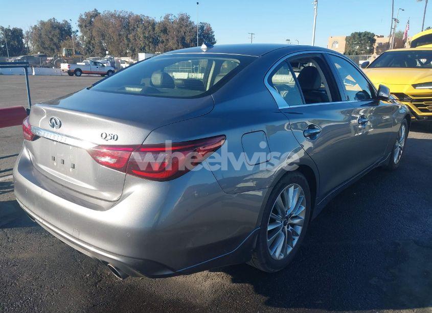 Photo 4 of 2021 Infiniti Q50 LUXE (VIN JN1EV7BP8MM706757)