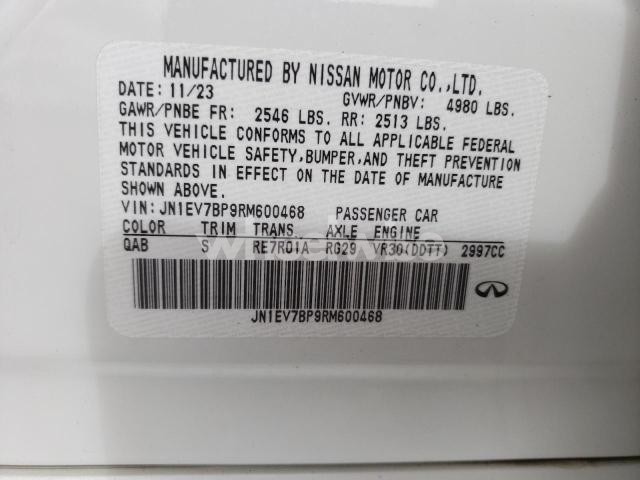 Photo 13 of 2024 INFINITI Q50 LUXE (VIN JN1EV7BP9RM600468)