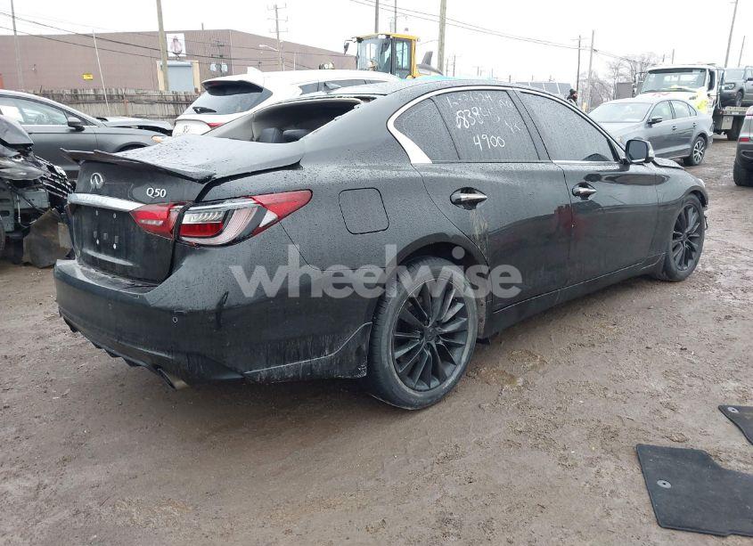 Photo 4 of 2021 Infiniti Q50 LUXE (VIN JN1EV7BPXMM704900)