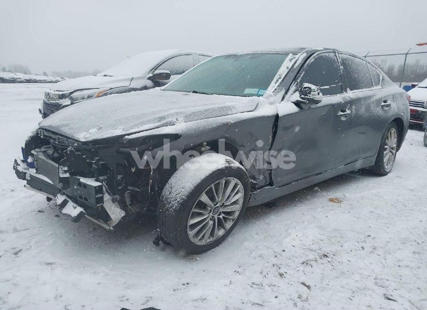 Photo 2 of 2021 Infiniti Q50 LUXE AWD (VIN JN1EV7BR4MM751549)