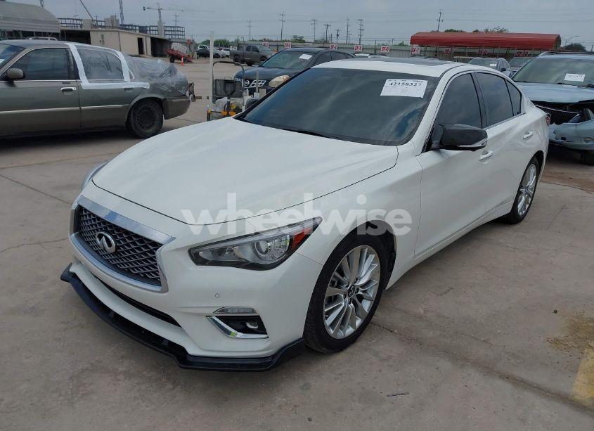 Photo 2 of 2021 Infiniti Q50 LUXE AWD (VIN JN1EV7BRXMM752446)