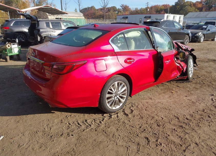 Photo 4 of 2021 Infiniti Q50 LUXE AWD (VIN JN1EV7BRXMM752754)