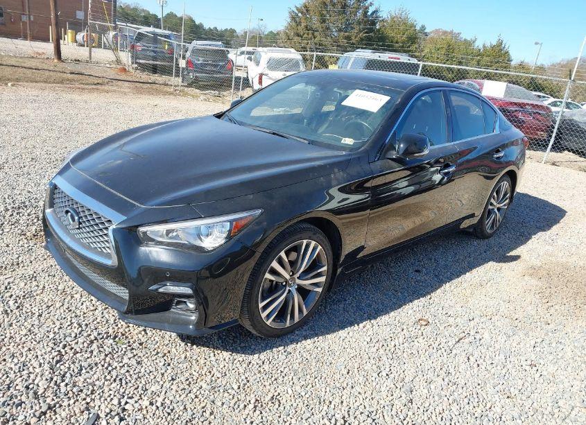 Photo 2 of 2021 Infiniti Q50 SENSORY AWD (VIN JN1EV7CR1MM753273)