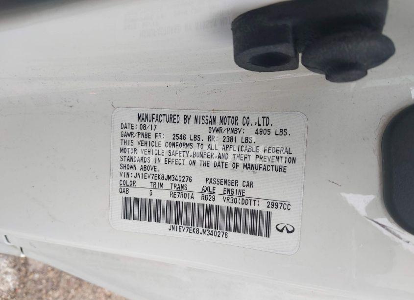 Photo 9 of 2018 Infiniti Q60 3.0T LUXE (VIN JN1EV7EK8JM340276)