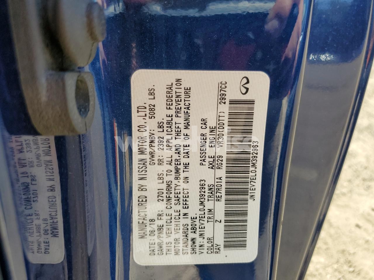 Photo 12 of 2018 INFINITI Q60 LUXE 300 (VIN JN1EV7EL0JM392963)