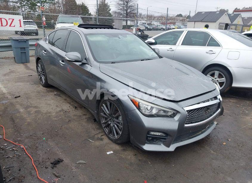 2016 Infiniti Q50 3.0T RED SPORT 400 (VIN JN1FV7AP1GM420369) main photo