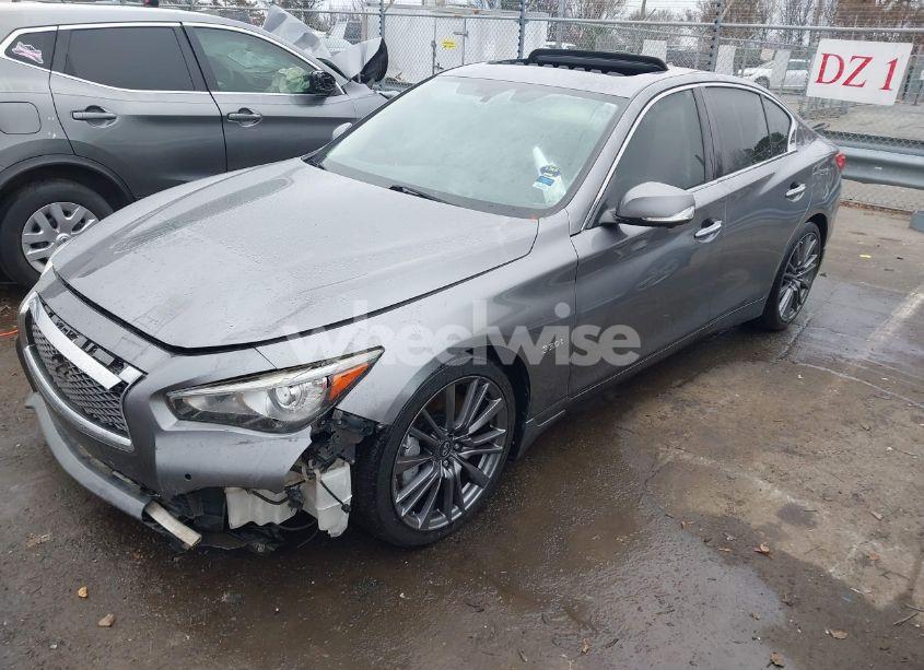 Photo 2 of 2016 Infiniti Q50 3.0T RED SPORT 400 (VIN JN1FV7AP1GM420369)