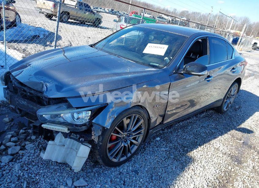 Photo 2 of 2018 Infiniti Q50 3.0T RED SPORT 400 (VIN JN1FV7AP3JM460959)