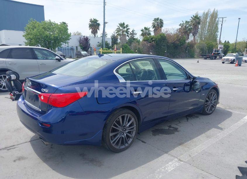 Photo 4 of 2016 Infiniti Q50 3.0T RED SPORT 400 (VIN JN1FV7AP6GM421565)