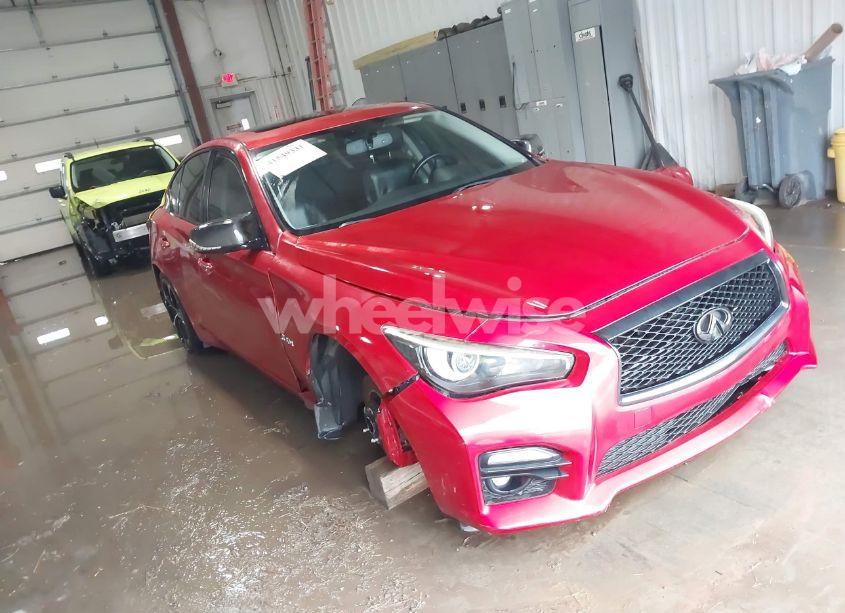 2017 Infiniti Q50 3.0T RED SPORT 400 (VIN JN1FV7AP7HM851090) main photo