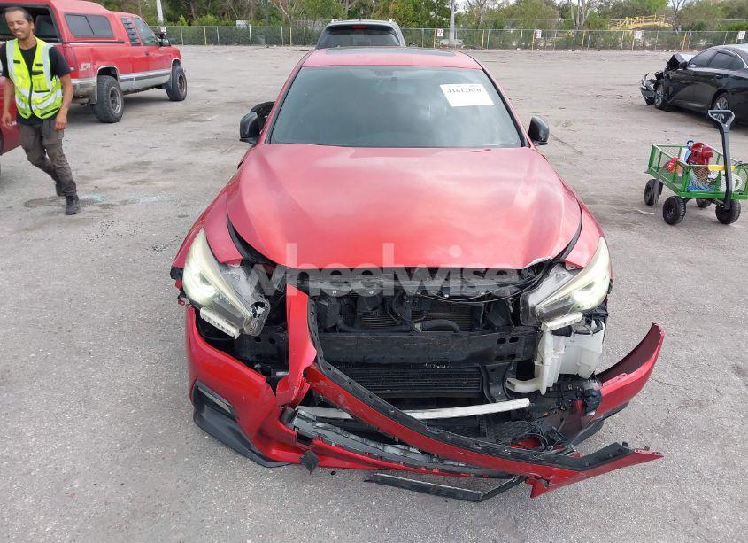 Photo 12 of 2018 Infiniti Q50 3.0T RED SPORT 400 (VIN JN1FV7AP8JM461377)